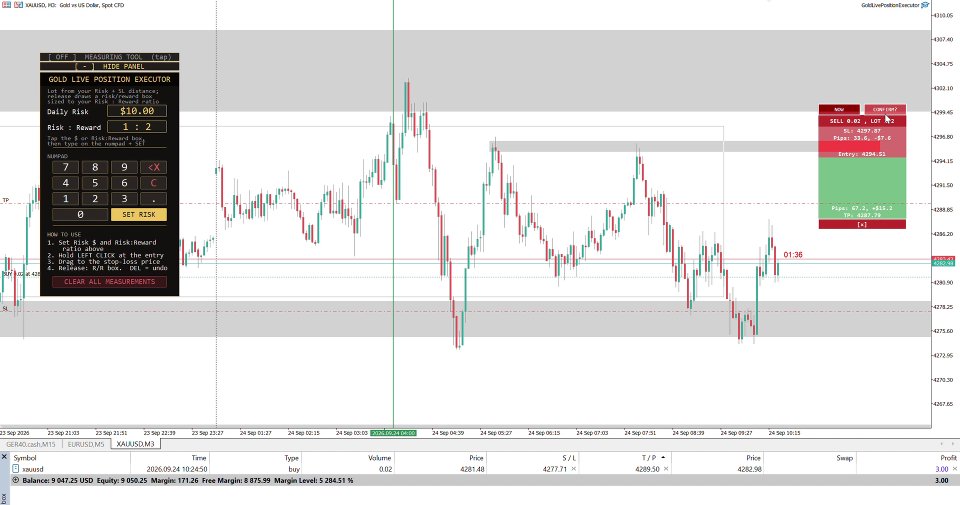 Screenshot #9 Gold Live Position Executor