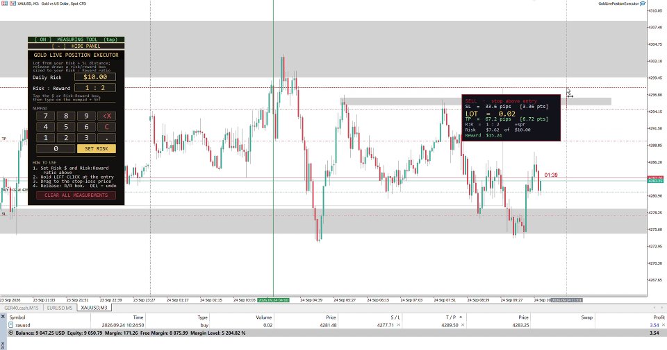 Screenshot #8 Gold Live Position Executor