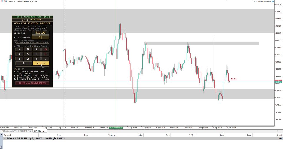 Screenshot #3 Gold Live Position Executor