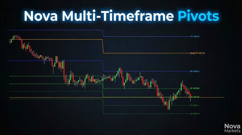 Screenshot #1 Nova Multi Timeframe Pivots