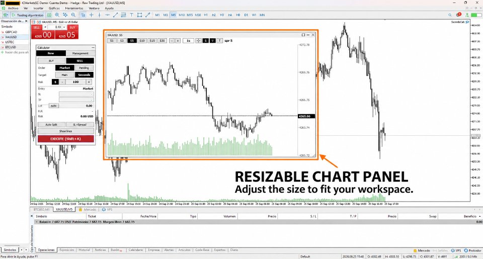 Screenshot #4 Seconds Chart Calculator