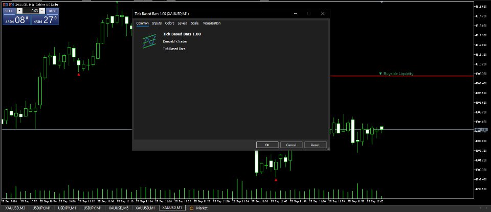 Screenshot #1 Tick Based Bars