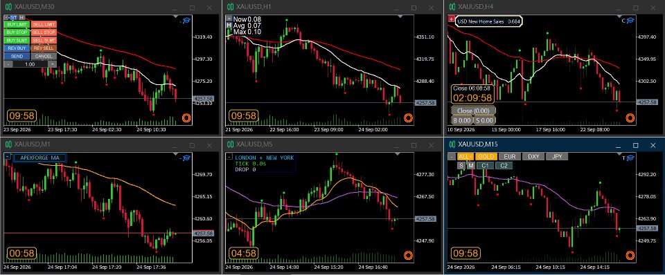 Captura de pantalla #2 ApexForge Candle Timer Indicator