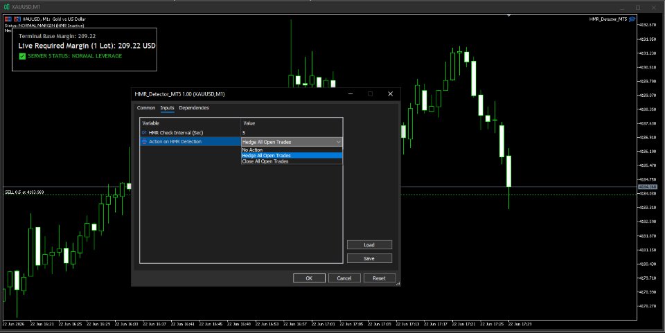 Capture d'écran #3 High Margin Required Detector