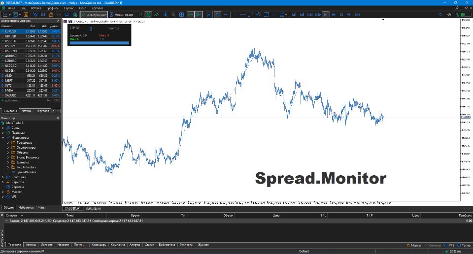 Screenshot #2 SpreadMonitor