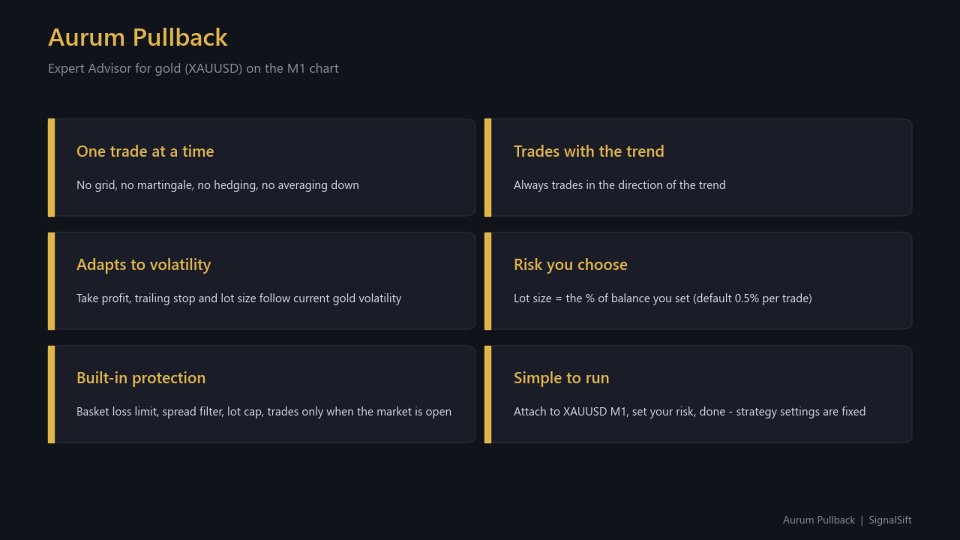 Screenshot #1 Aurum Pullback