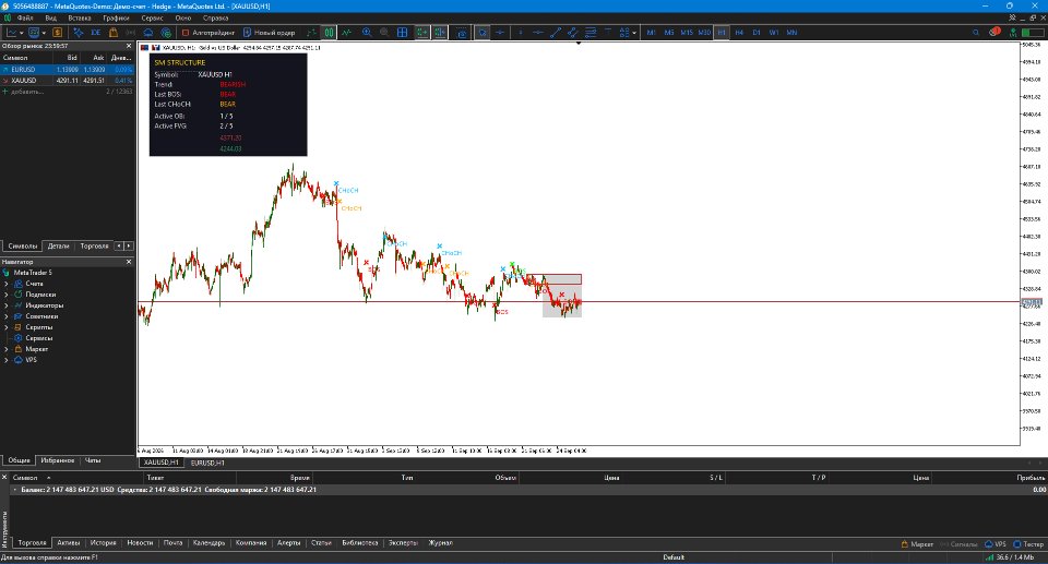 Screenshot #1 SM Structure