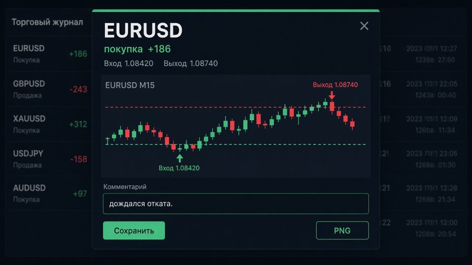 Screenshot #3 Trader Diary