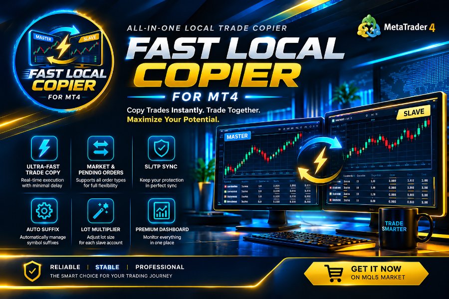 スクリーンショット #1 Fast Local Copier MT4