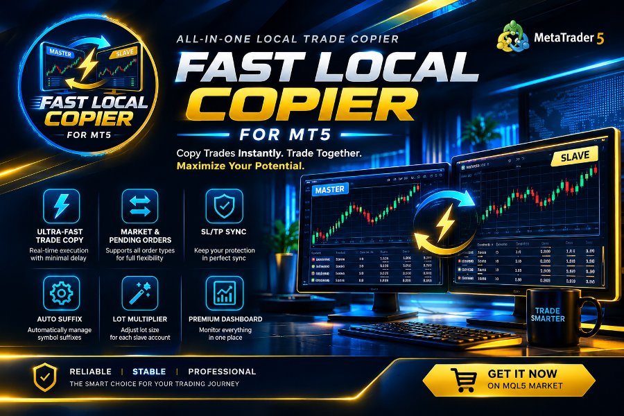 スクリーンショット #1 Fast Local Copier MT5