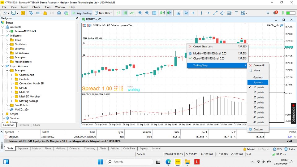 Screenshot #8 MA convergence divergence