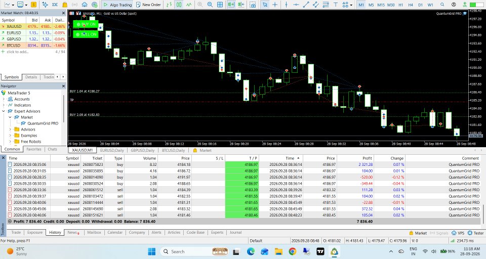 Screenshot #1 QuantumGrid PRO