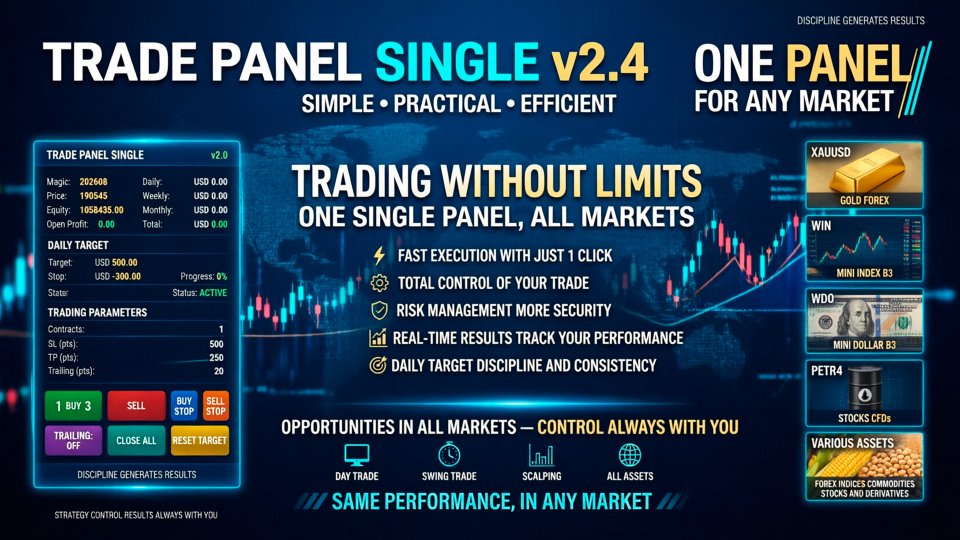 Screenshot #1 Trade Panel Single