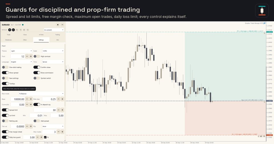 Screenshot #10 Stopline Trade Manager MT5