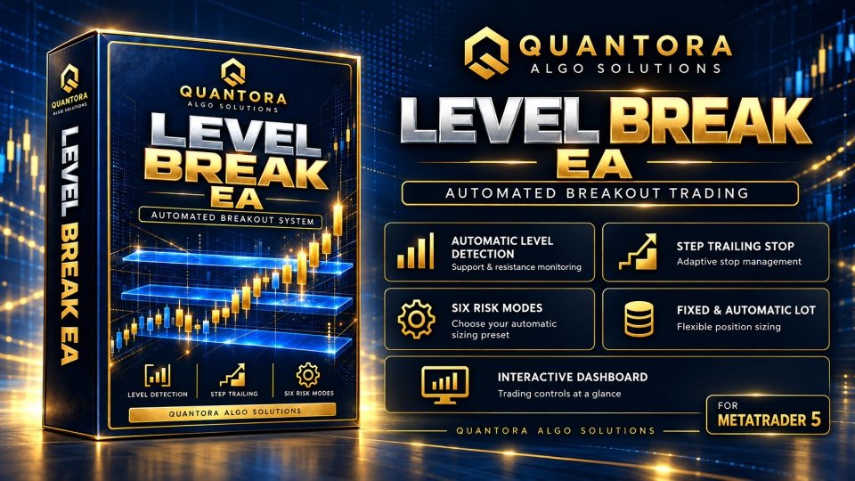 Imagens #1 Quantora Level Break EA MT5