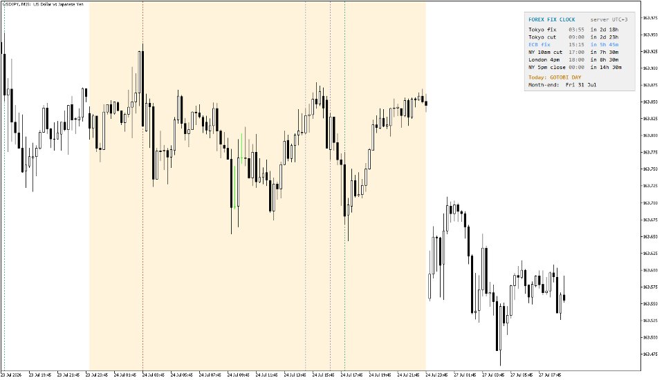 Screenshot #1 Forex Fix Clock