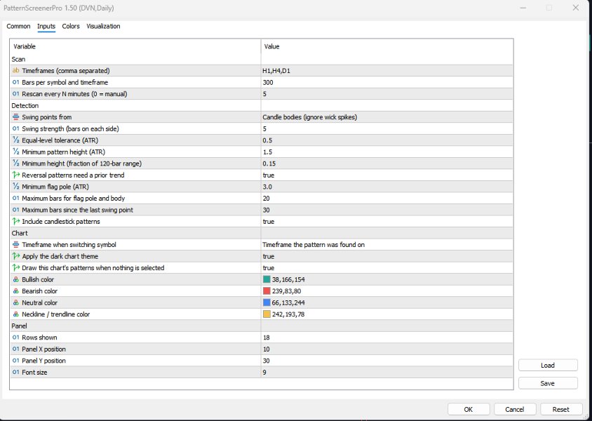 Screenshot #4 Pattern Screener Pro