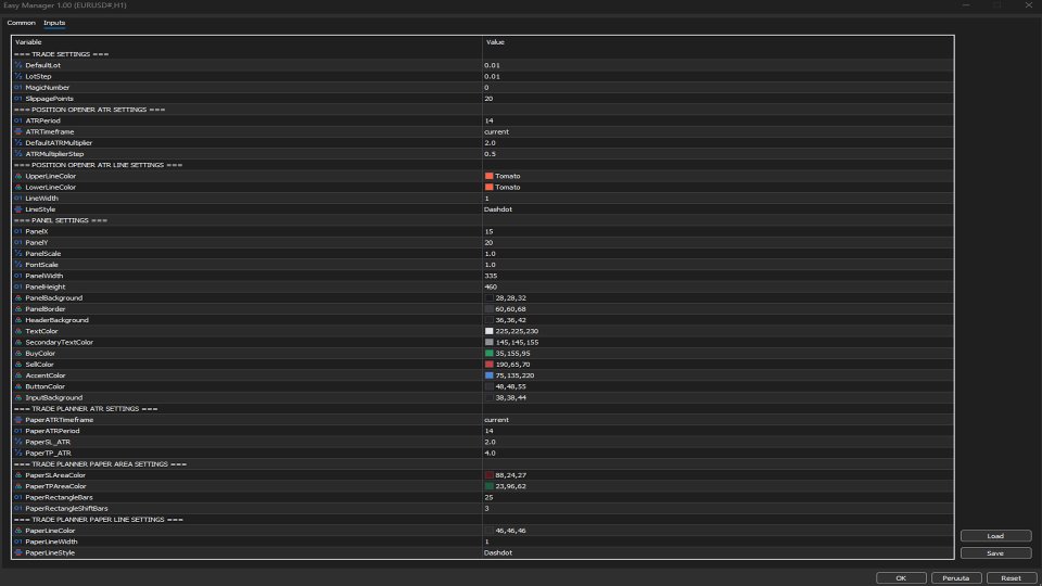 Screenshot #5 Easy Manager MT4