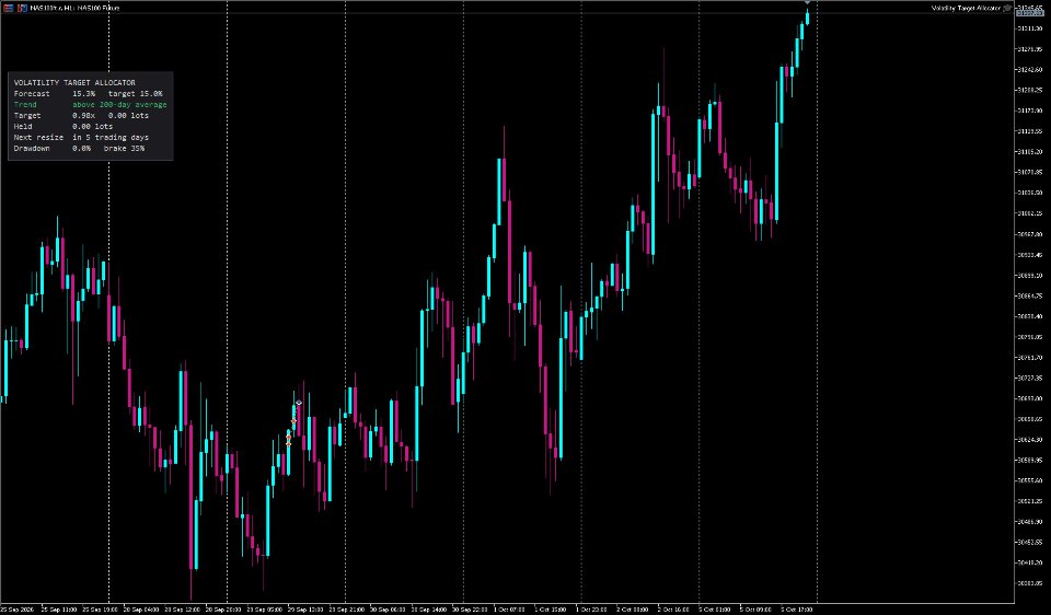 截图 #6 Volatility Target Allocator