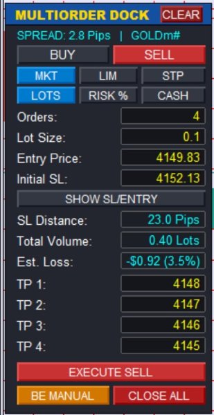 Ekran görüntüsü #2 MultiOrder Dock