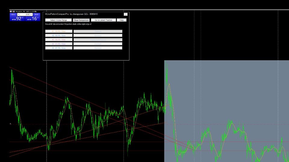 Capture d'écran #4 KLinePatternCompareProformt4