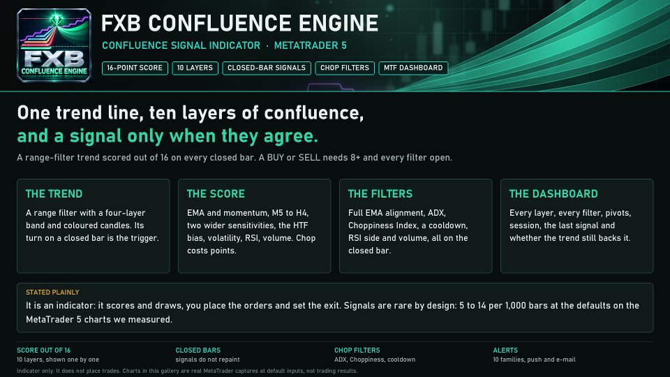 Снимок экрана #1 FXB Confluence Engine MT5