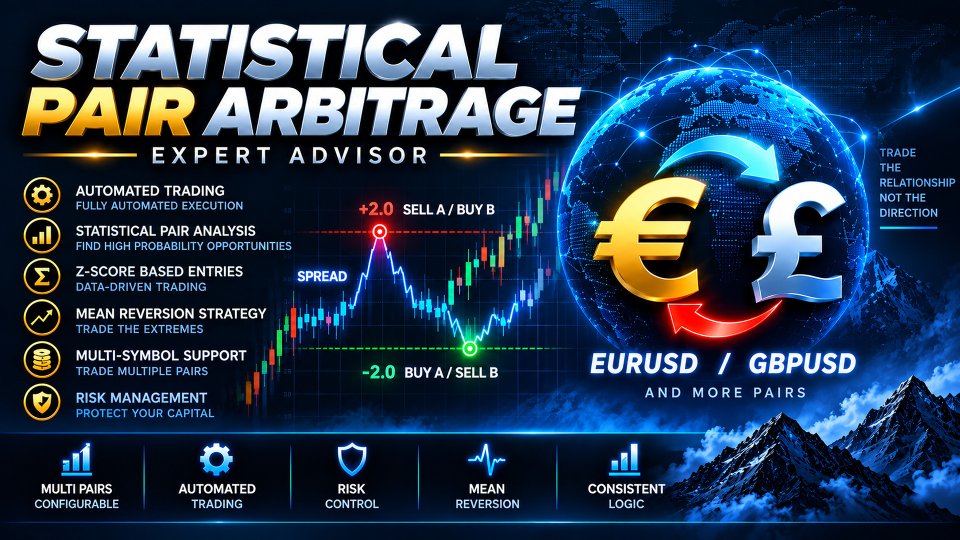 Screenshot #1 Statistical Pair Arbitrage
