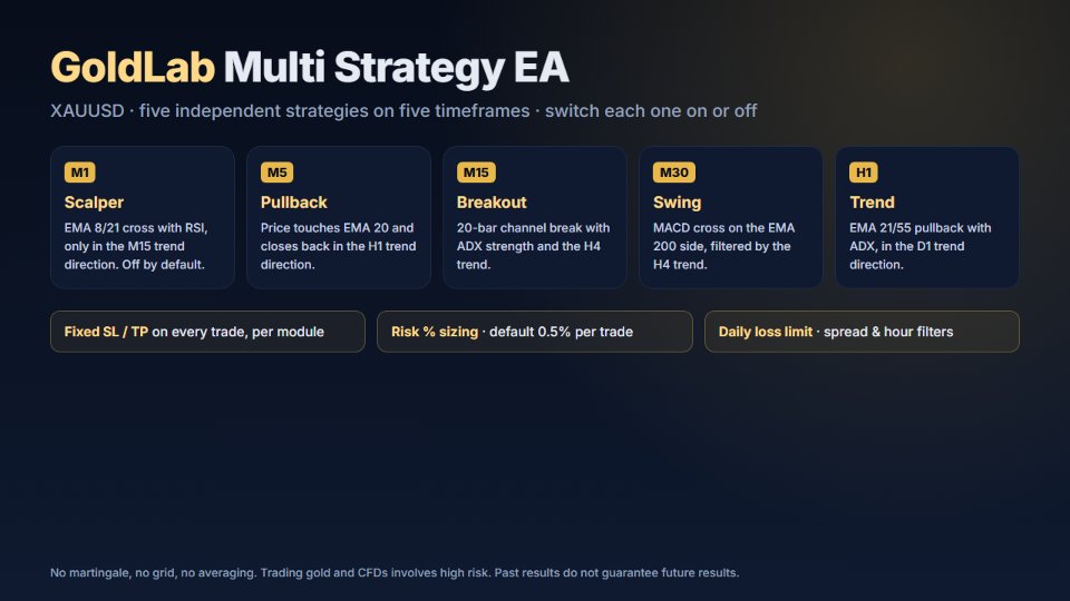 Captura de pantalla #1 GoldLab Multi Strategy