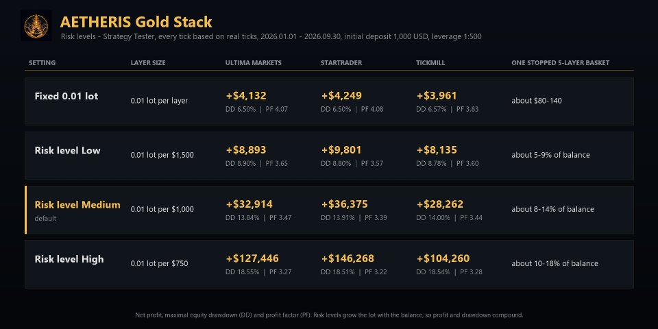 스크린샷 #8 Aetheris Gold Stack