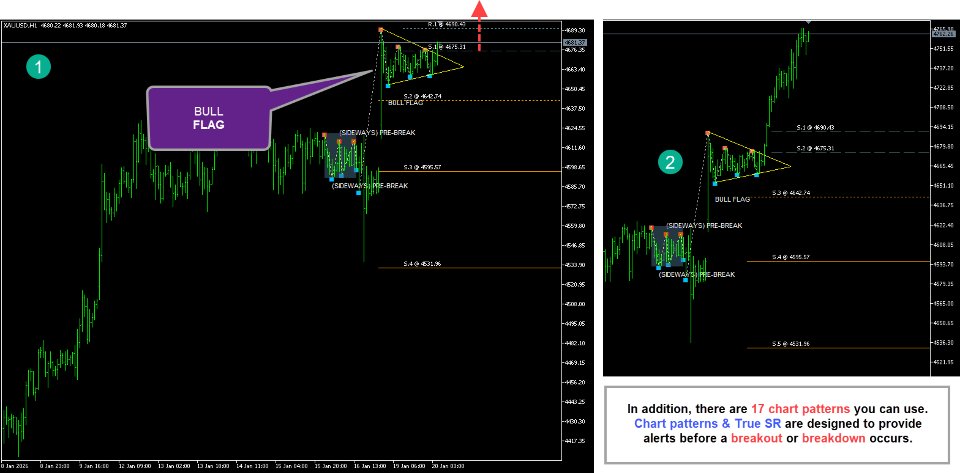 Ekran görüntüsü #4 Chart Pattern and True SR Analyzer