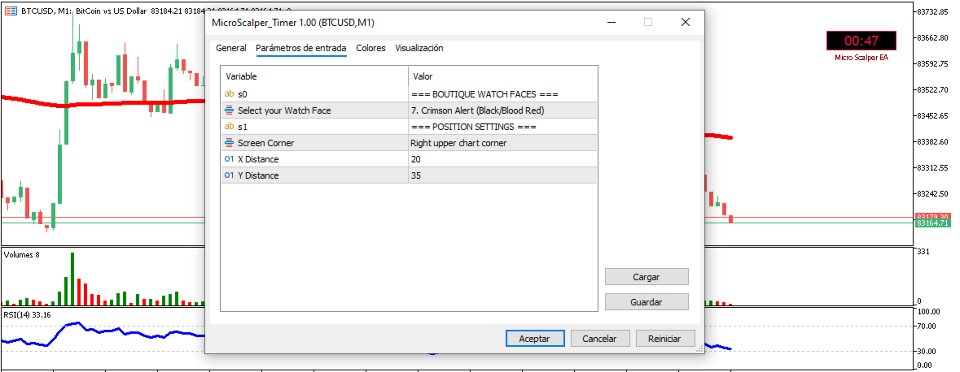 Screenshot #2 MicroScalper Timer