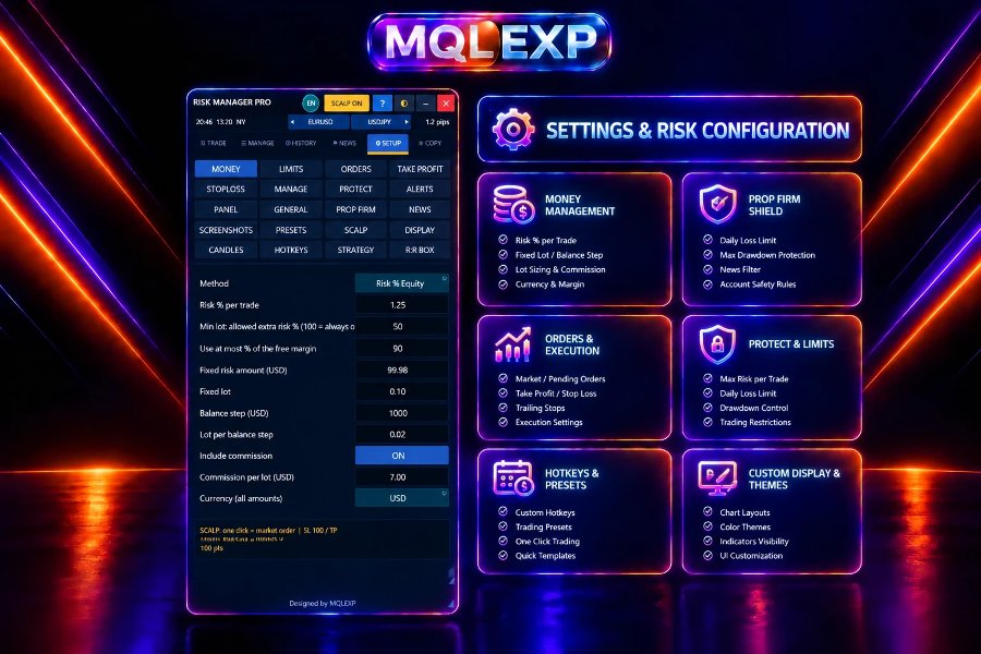 Ekran görüntüsü #6 Multi Risk Manager Pro