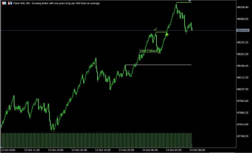 Снимок экрана #5 Valid BOS Pullback