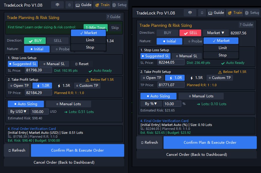 Screenshot #3 TradeLock Pro Behavioral Audit Execution Engine