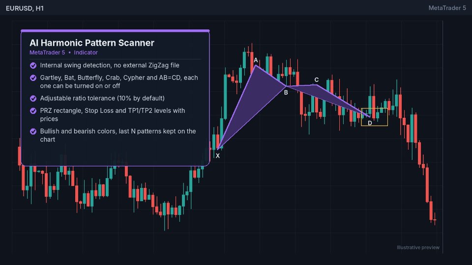 Screenshot #1 AI Harmonic Pattern Scanner