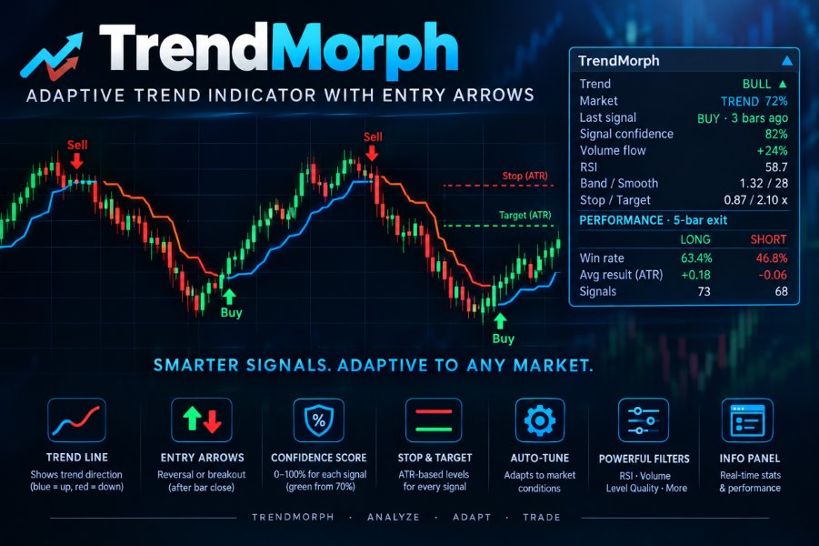 截图 #1 TrendMorph MT4