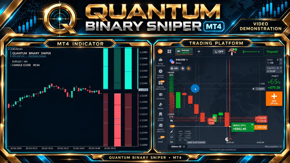 Captura de pantalla #3 Quantum Binary Sniper MT4