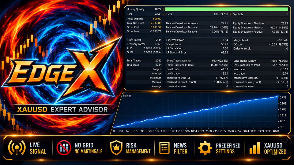Screenshot #4 EdgeX MT4