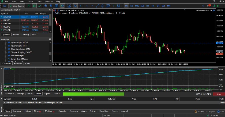 Ekran görüntüsü #2 Quant Alpha MT5