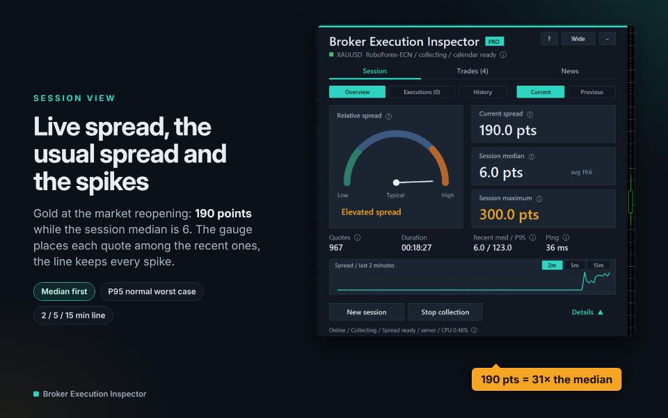 Снимок экрана #5 Broker Execution Inspector Essential