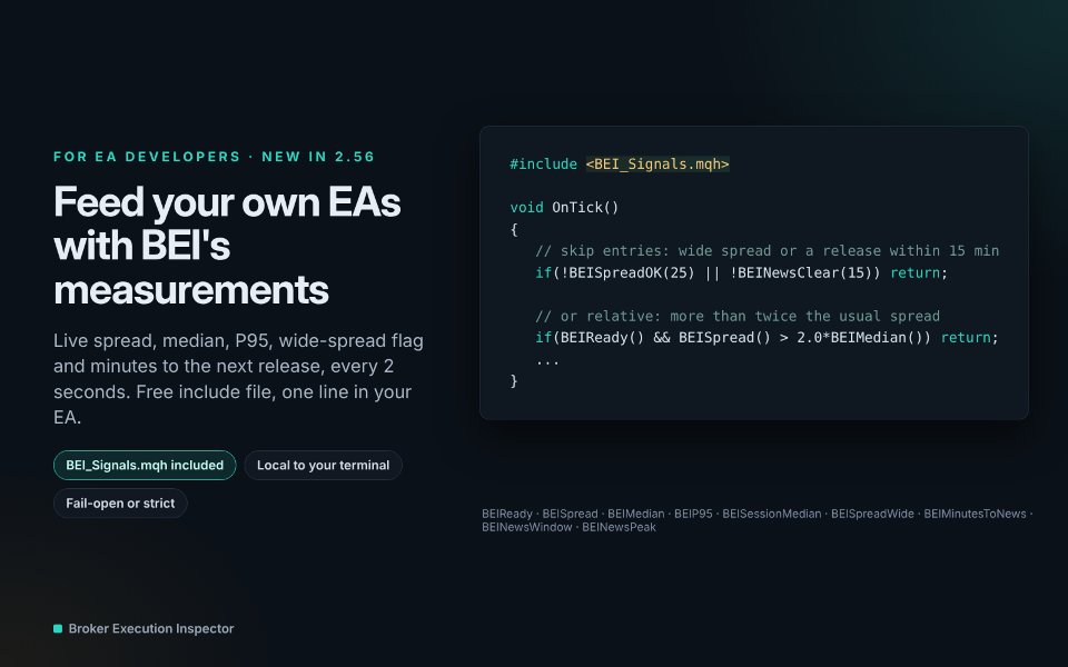 Снимок экрана #7 Broker Execution Inspector Essential