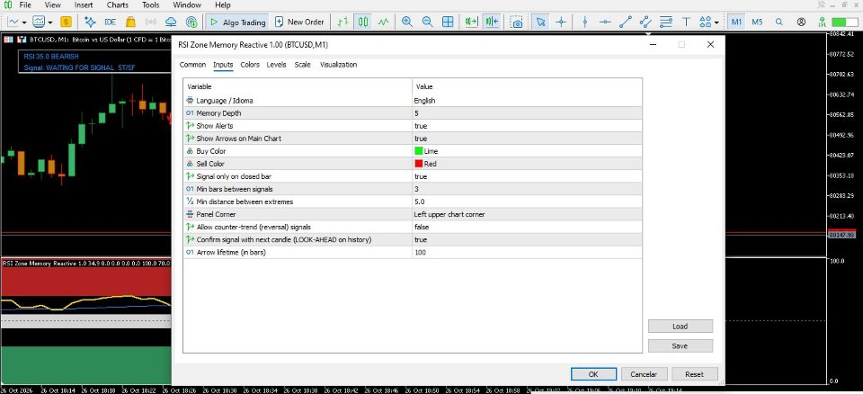 Screenshot #4 RSI Zone Memory Reactive