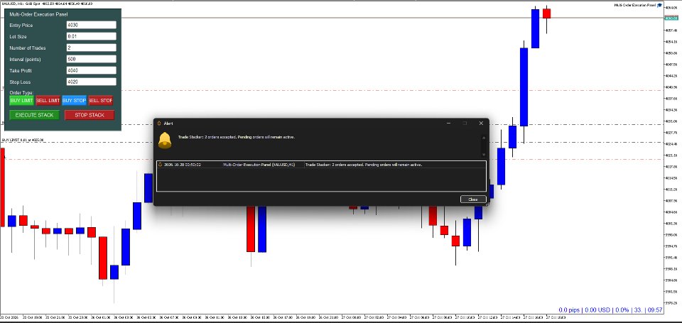 Captura de pantalla #1 Multiple Order Manager