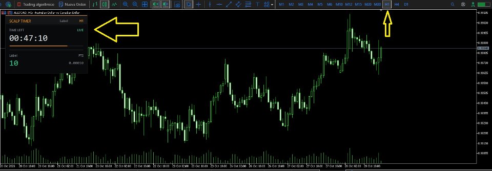 Capture d'écran #1 Scalping Timer
