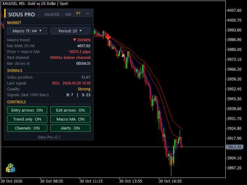 Screenshot #1 Sidus Pro