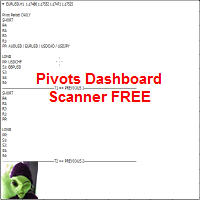 Pivots Dashboard Scanner FREE