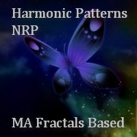 NRP Harmonic Patterns MA Fractals Based MT5