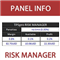 TPSpro Risk Manager Panel