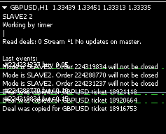 the orders closed on the master account but not closed on the slave account even have the same ID ticket in the comment