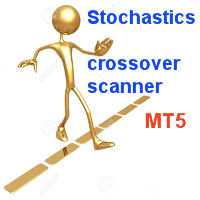 Stochastics crossover scanner MT5